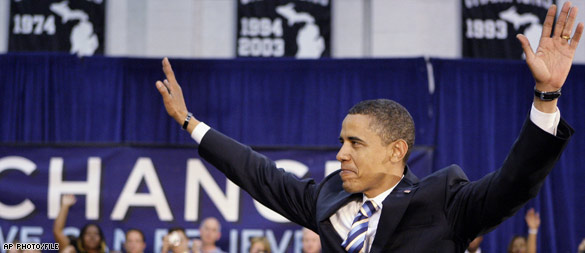 Obama wins nomination, CNN projects