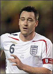 England hero ... Terry